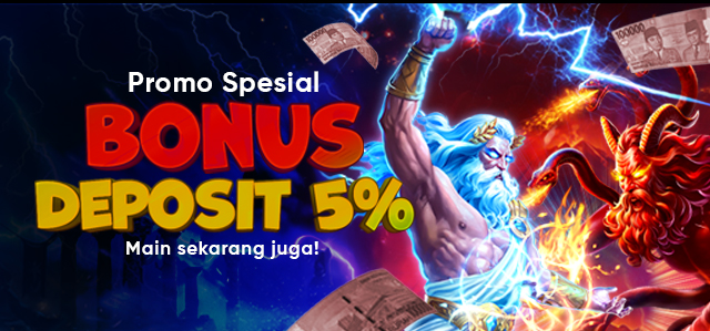 PROMO BONUS DEPOSIT HARIAN 5%	