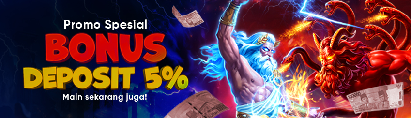 PROMO BONUS DEPOSIT HARIAN 5%	